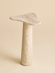 The Vintage Clover Travertine Drink TableSide TablesMiscellanea, etc.