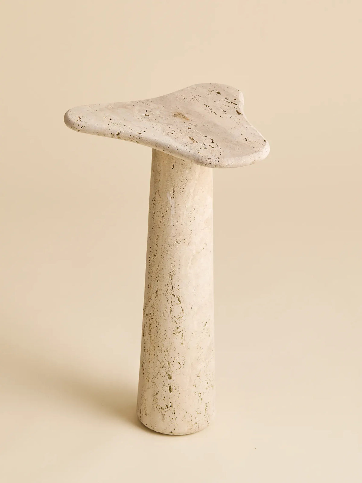 The Vintage Clover Travertine Drink TableSide TablesMiscellanea, etc.