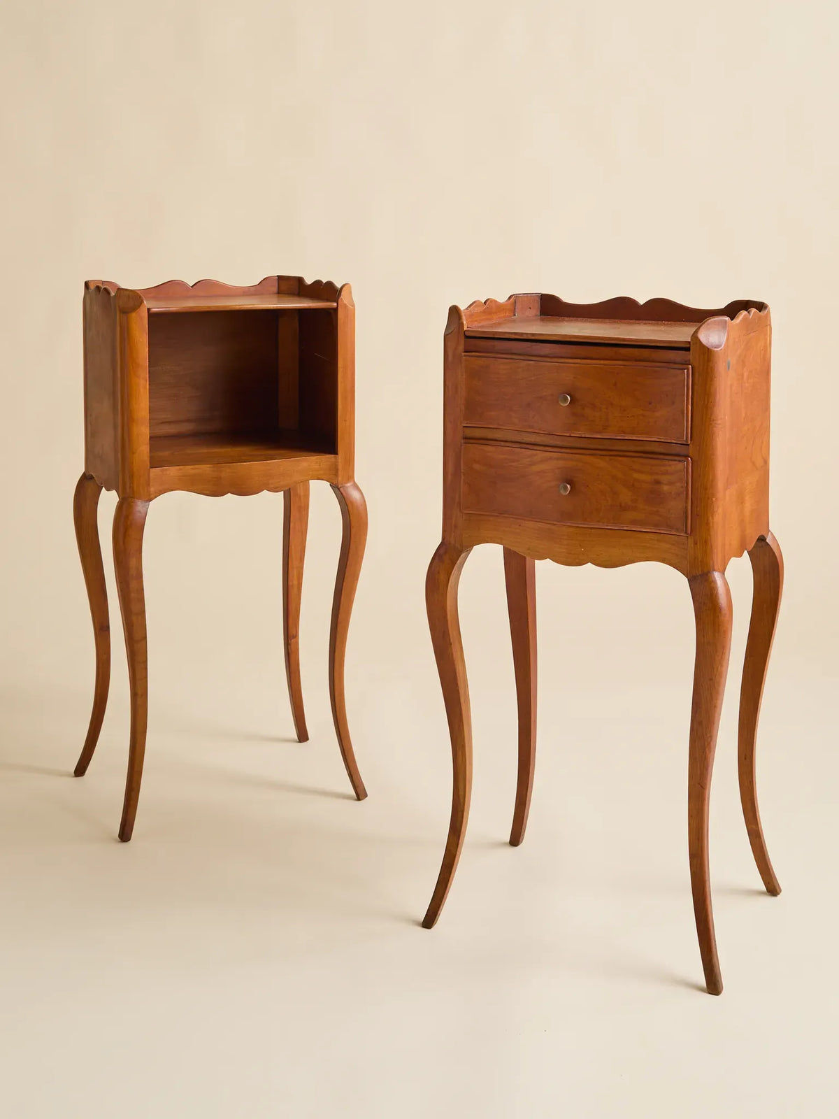 The Vintage French Louis XV Style NightstandsSide TablesMiscellanea, etc.