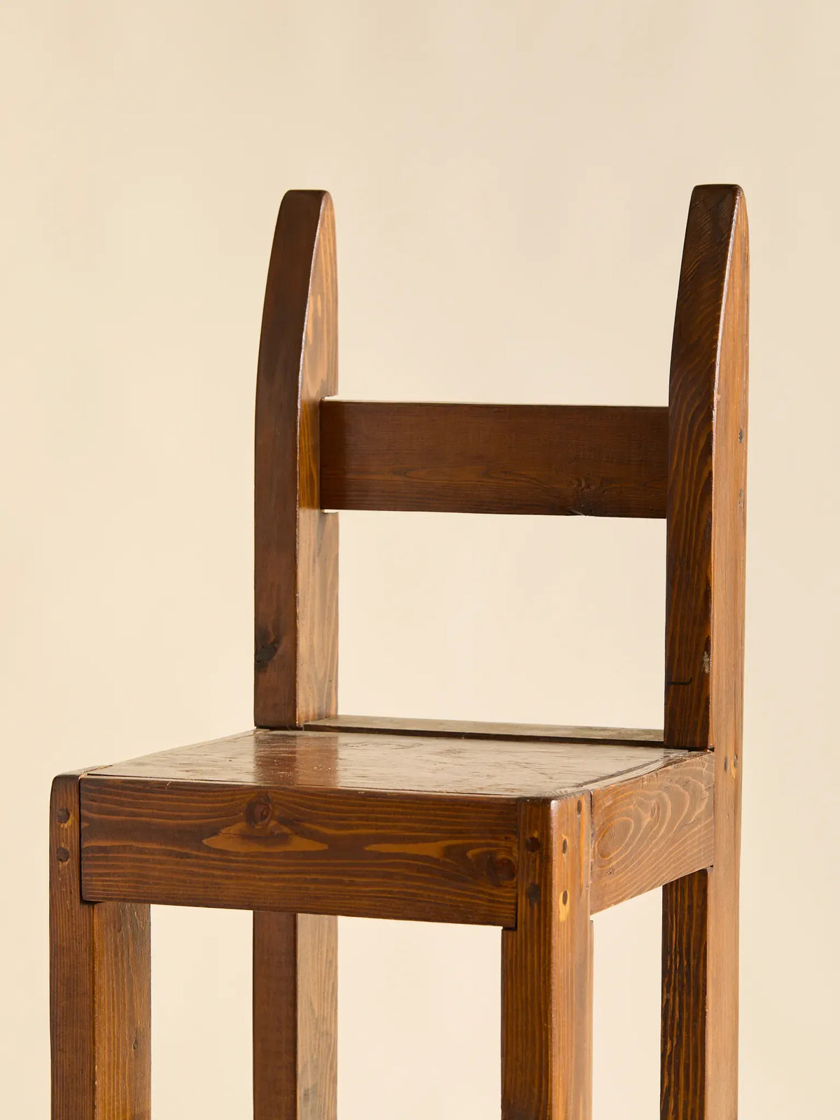 The Vintage Arts & Crafts Wooden BarstoolsSeatingMiscellanea, etc.