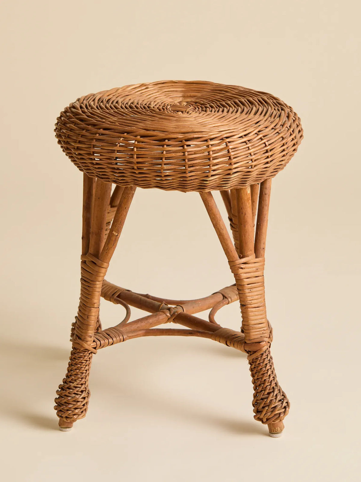 The Vintage Rattan StoolSeatingMiscellanea, etc.