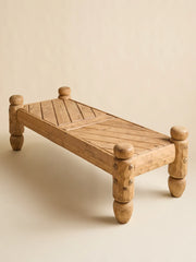 The Brutalist Pine Baluster Turned Leg Coffee TableCoffee TablesMiscellanea, etc.