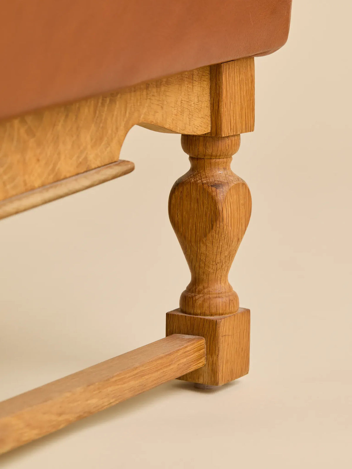 The Vintage Danish Mid-Century Leather LoveseatSeatingMiscellanea, etc.
