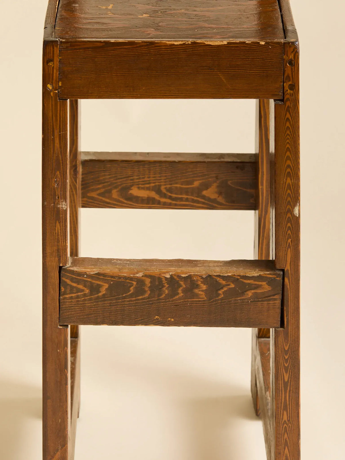 The Vintage Arts & Crafts Wooden BarstoolsSeatingMiscellanea, etc.