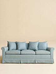 The Vintage Blue Stripe French-Inspired SofaSeatingMiscellanea, etc.