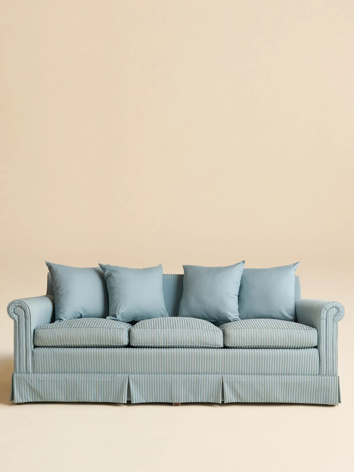 The Vintage Blue Stripe French-Inspired SofaSeatingMiscellanea, etc.
