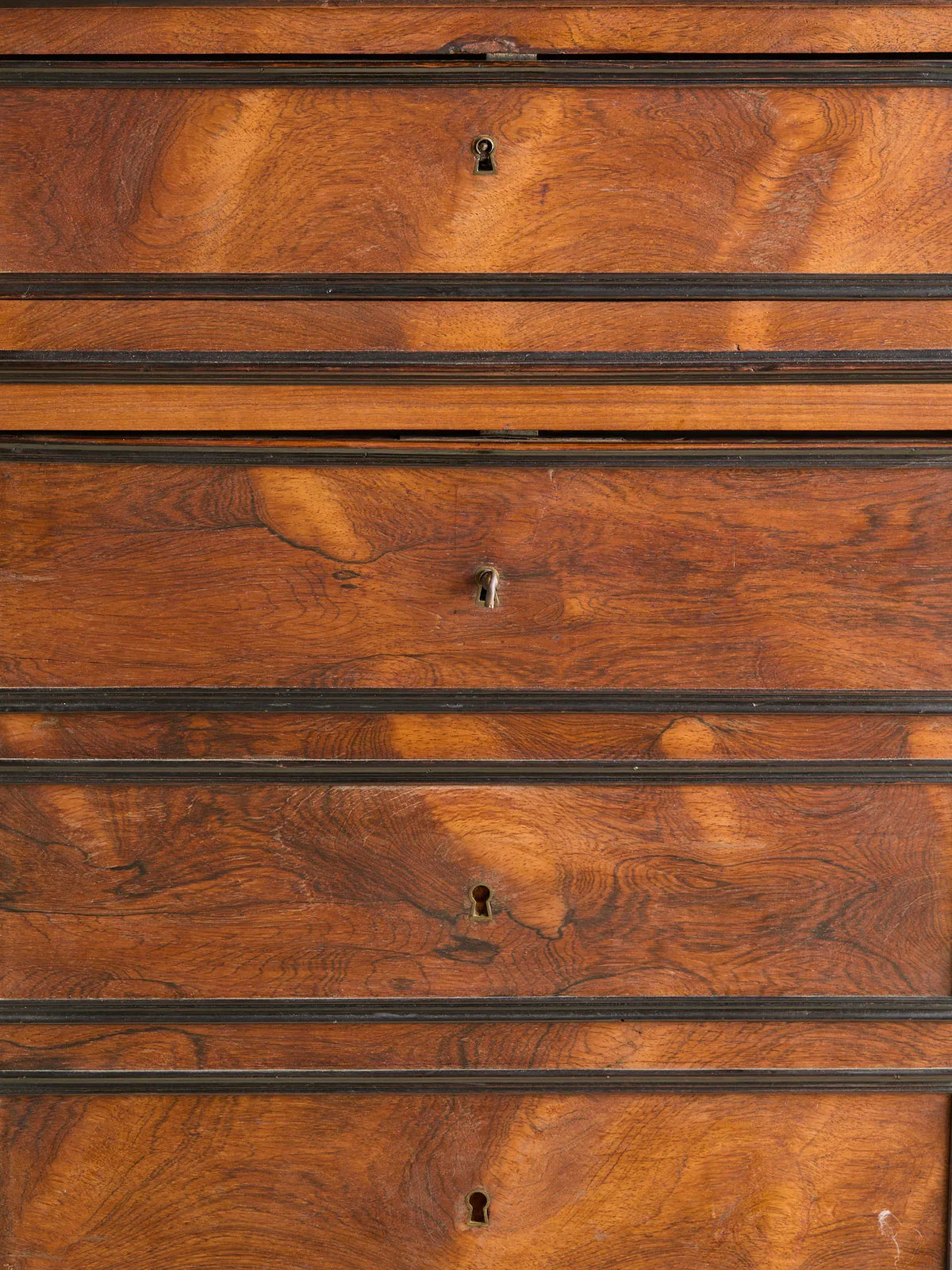 The Antique French Charles X Period Marble-Top Walnut Fall-Front SecretaryDesksMiscellanea, etc.