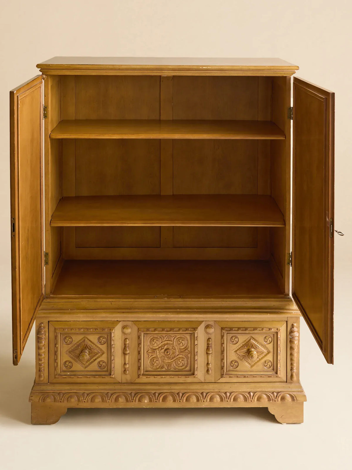The Vintage Carved & Painted CabinetCabinets and ShelvingMiscellanea, etc.