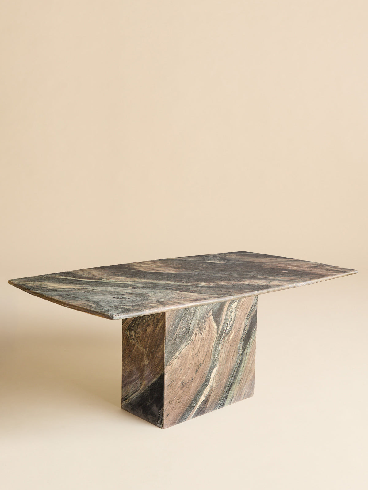 The Vintage Italian Marble Mid-Century Pedestal Dining TableDining TablesMiscellanea, etc.