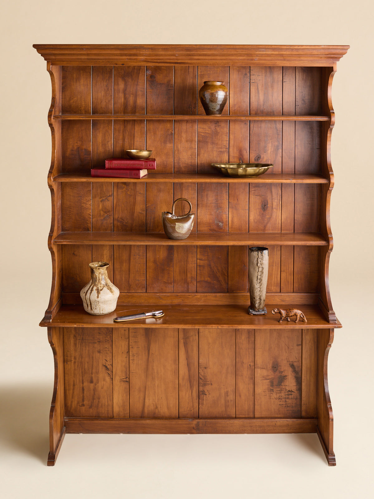The Vintage Wavy BookshelfCabinets and ShelvingMiscellanea, etc.